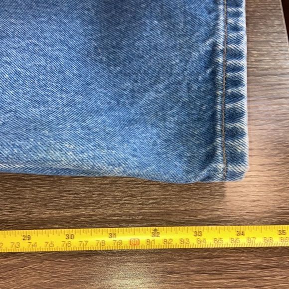 Vtg Mens Carhartt Relaxed Fit Blue Jeans Size 42x34 - Picture 12 of 14